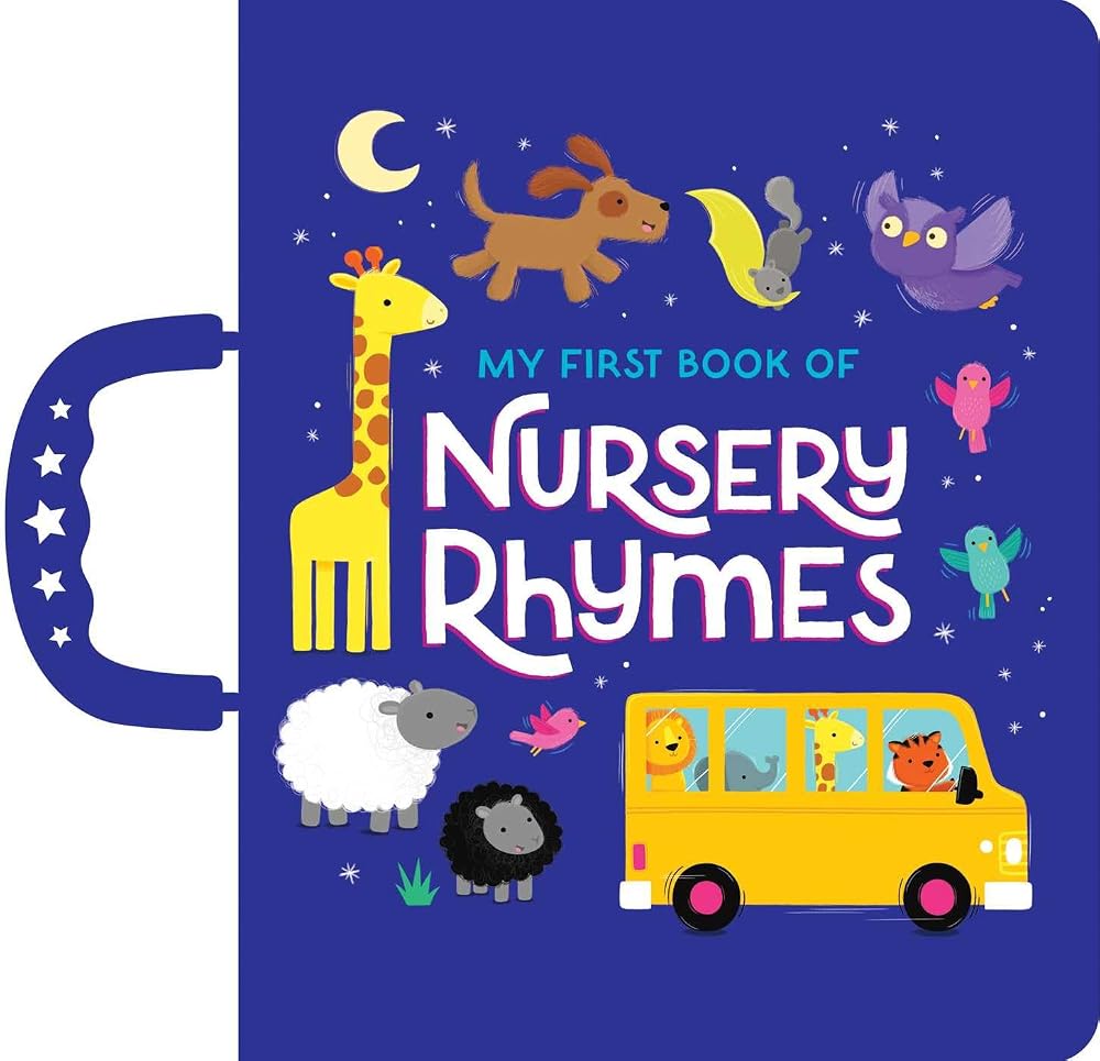 My First Book of Nursery Rhymes: Handle Board Book cover image