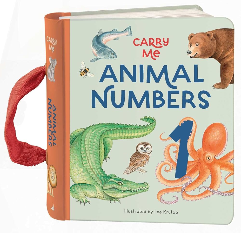 Carry Me: Animal Numbers: Carry Me Board Book cover image