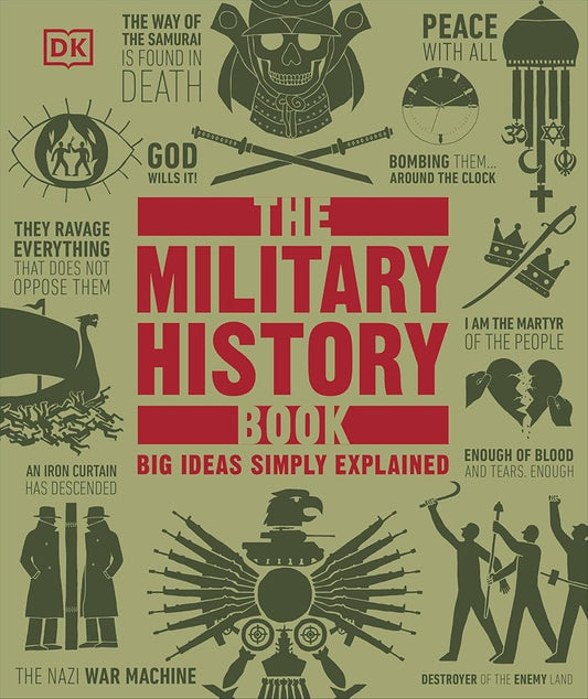 The Military History Book (DK Big Ideas) cover image
