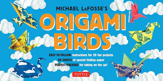 Origami Birds Kit: Make Colorful Origami Birds with This Easy Origami Kit: Includes 2 Origami Books, 20 Projects & 98 Origami Papers cover image