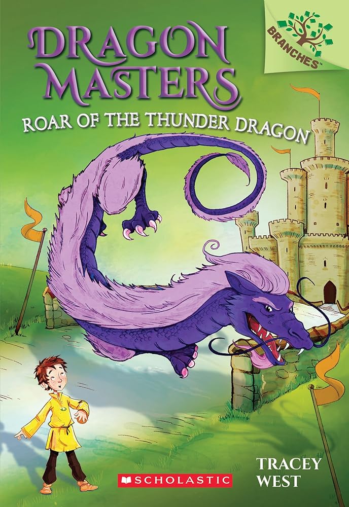 Roar of the Thunder Dragon: A Branches Book (Dragon Masters #8) (8) cover image