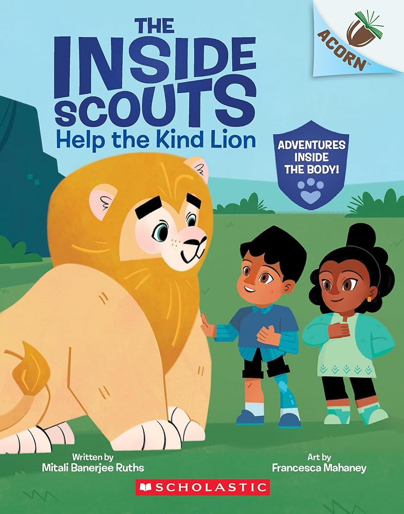 Help the Kind Lion: An Acorn Book (The Inside Scouts #1) cover image