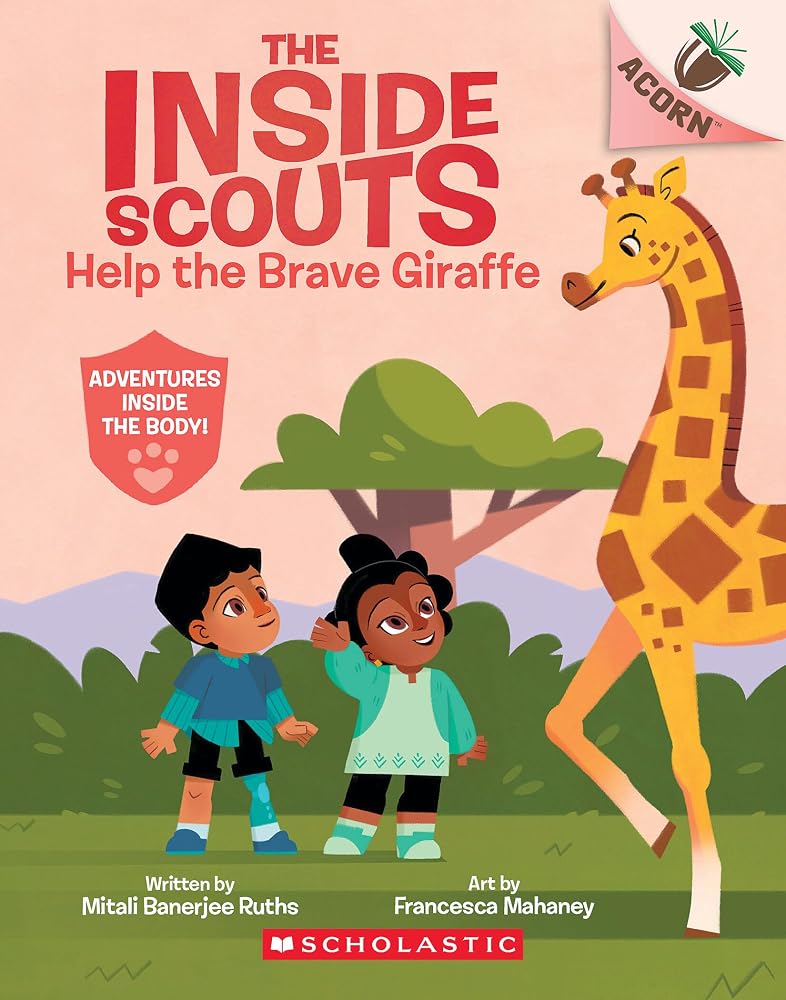 Help the Brave Giraffe: An Acorn Book (The Inside Scouts #2) cover image