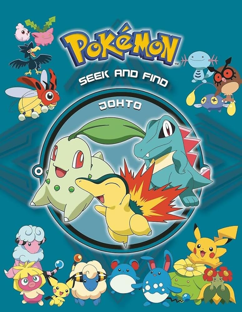 Pokémon Seek and Find: Johto: Johto cover image