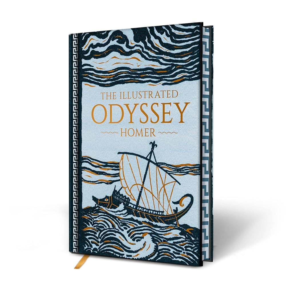 The Illustrated Odyssey (Deluxe Illustrated Classics) cover image