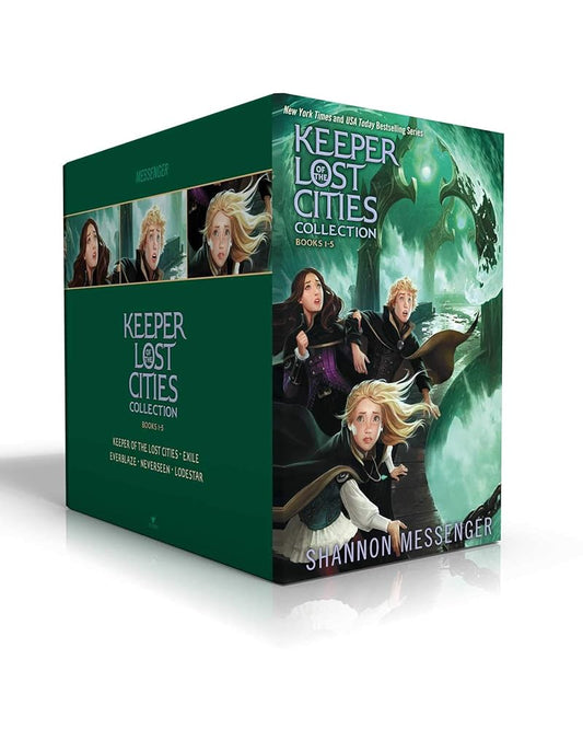 Keeper of the Lost Cities Collection Books 1-5 (Boxed Set): Keeper of the Lost Cities; Exile; Everblaze; Neverseen; Lodestar cover image