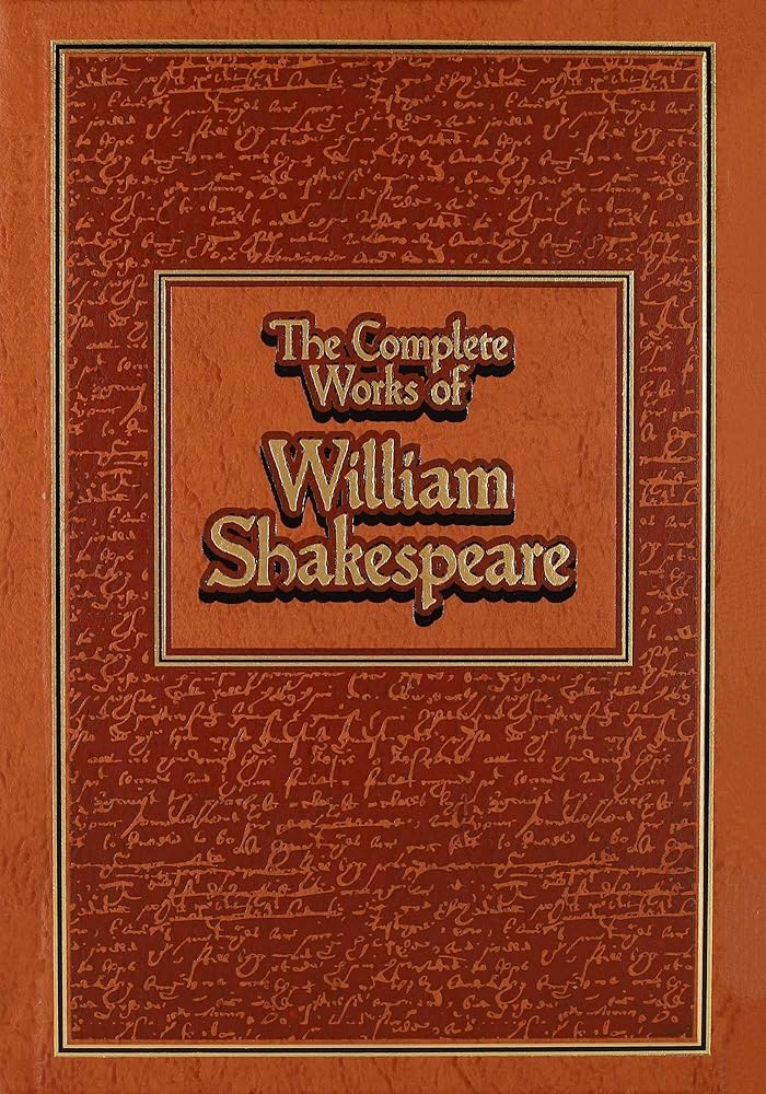 The Complete Works of William Shakespeare (Leather-bound Classics) cover image