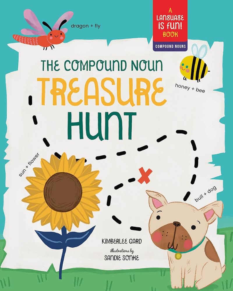 The Compound Noun Treasure Hunt: A Picture Book about Compound Words (Language Is Fun) cover image