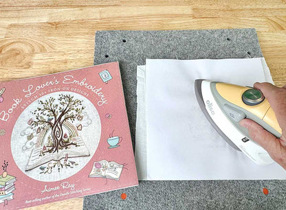 Book Lover's Embroidery by Aimee Ray