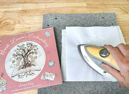 Book Lover's Embroidery by Aimee Ray