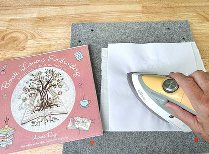Book Lover's Embroidery by Aimee Ray
