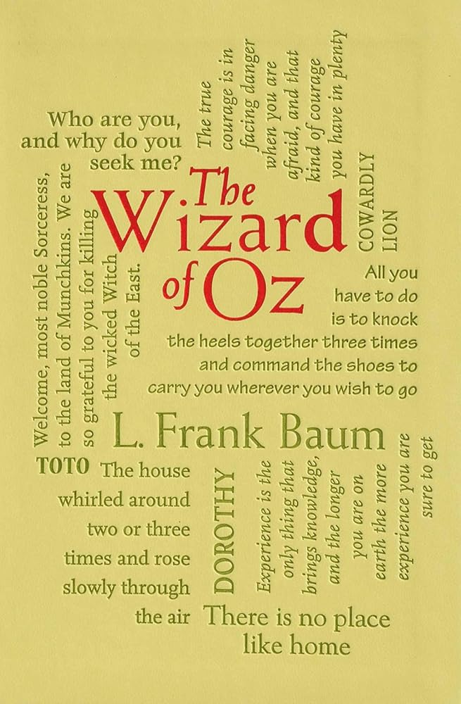 The Wizard of Oz (Word Cloud Classics) cover image