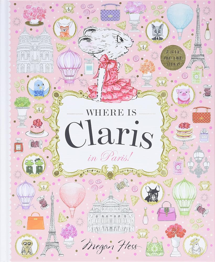 Where is Claris in Paris!: Claris: A Look-and-find Story! cover image