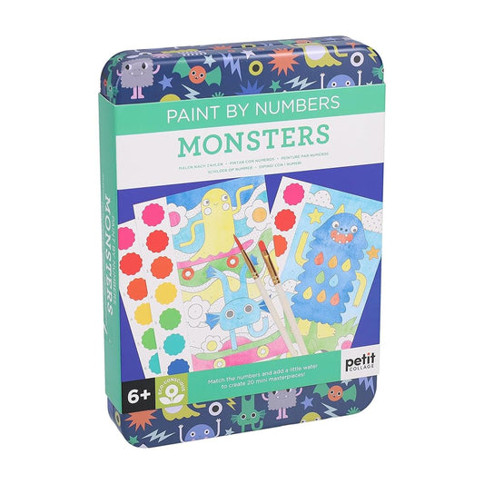 Paint by Numbers: Monsters cover image