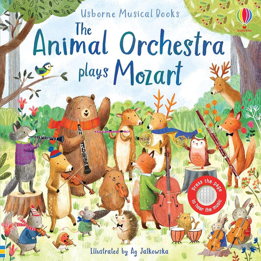 Animal Orchestra Plays Mozart (Musical Books) cover image