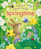 Peek Inside Springtime: Explore the Wonders of Springtime with this Interactive Touch-and-Feel Book Featuring Adorable Baby Animals, Perfect for Easter cover image