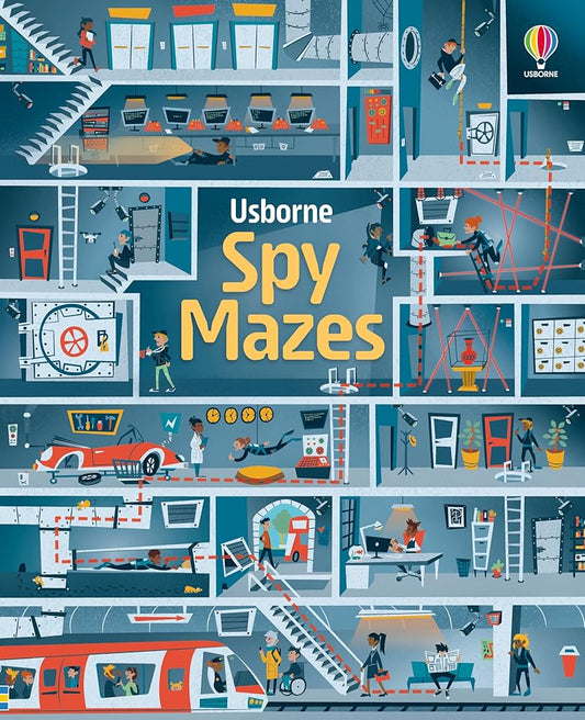Spy Mazes (Maze Books) cover image