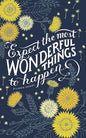 Expect the Most Wonderful Things to Happen: Write Now Journal cover image