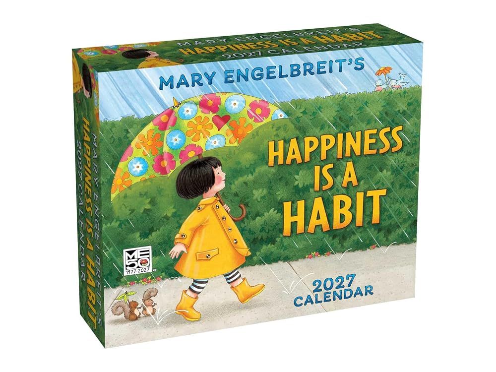 Mary Engelbreit's Happiness Is a Habit 2027 Day-to-Day Calendar cover image