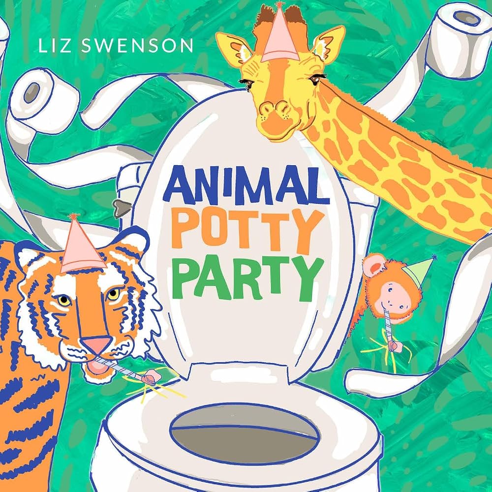 Animal Potty Party: A Board Book for Toddlers cover image