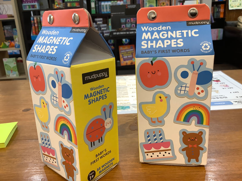 Wooden Magnetic Shapes Baby’s First Words