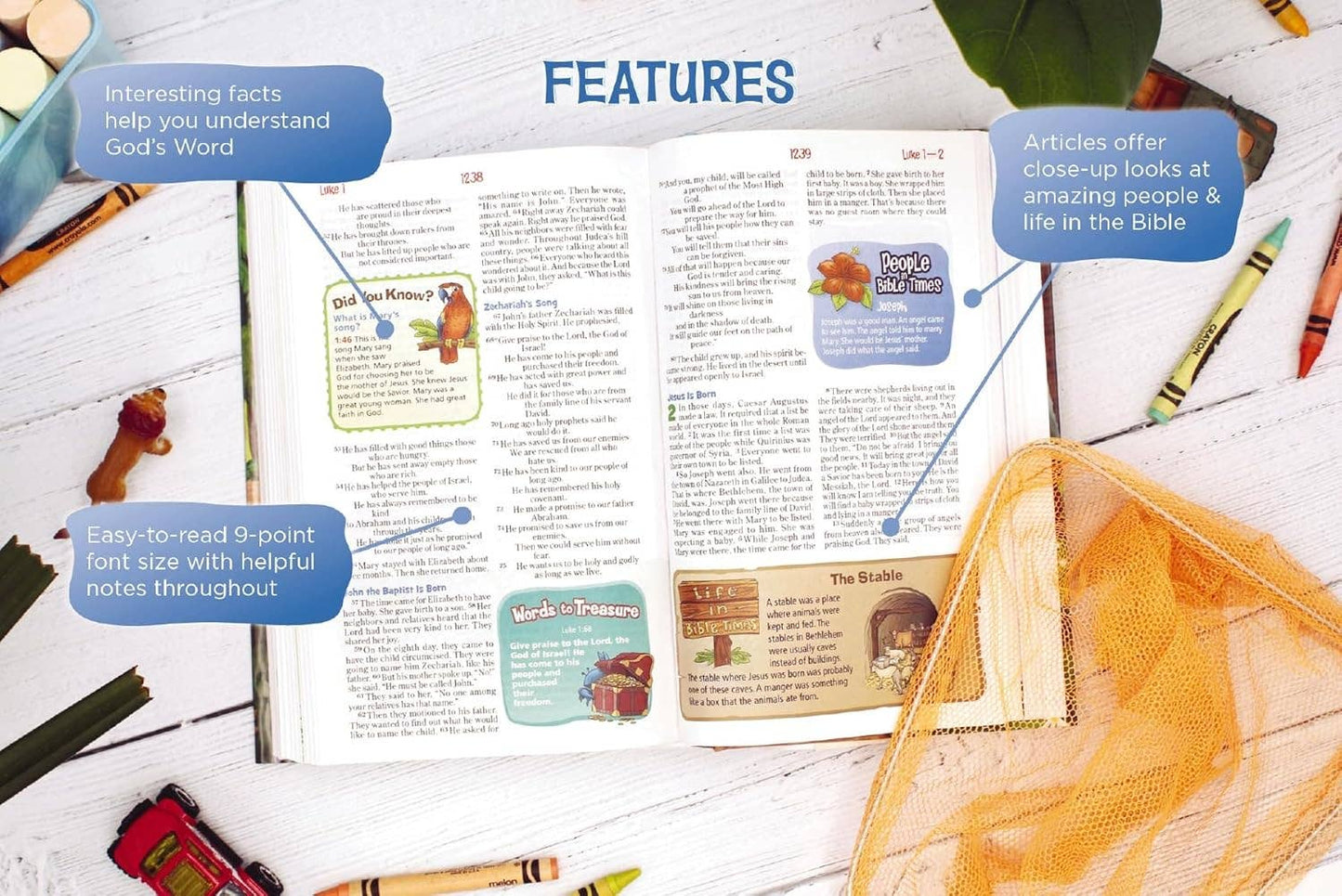 NIrV Adventure Bible for Early Readers Magnetic Closure