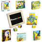 PicassoTiles 20pc 1" Famous Paintings Magnetic Cubes Set