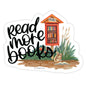 Read More Books Decal Sticker