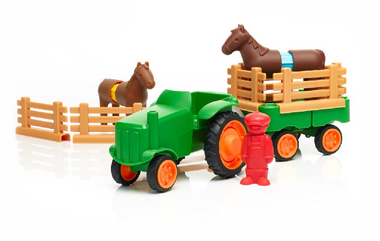 SmartMax My First Farm Tractor Magnetic Set - Ages 1+