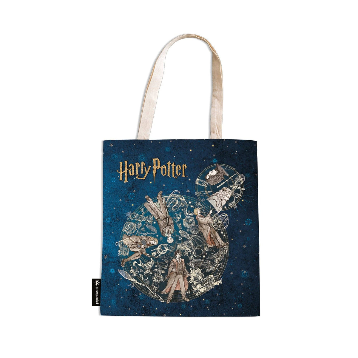 Paperblanks Harry Potter Legends of Hogwarts Tote Canvas Bag