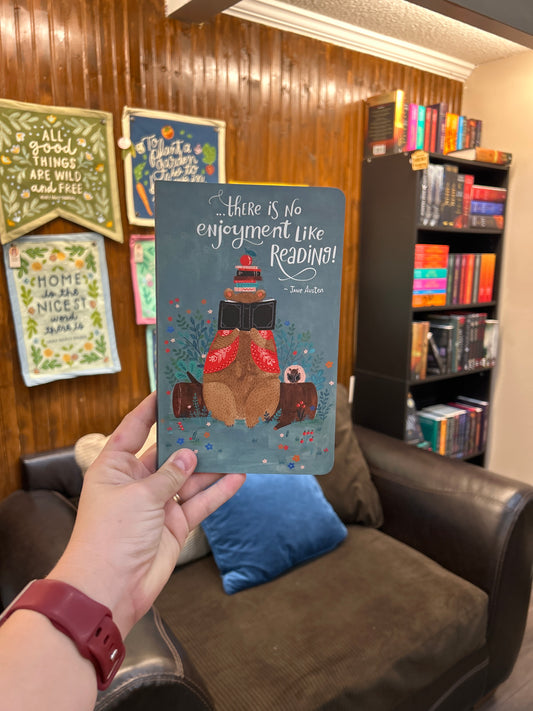 There is no enjoyment Bound Notebook