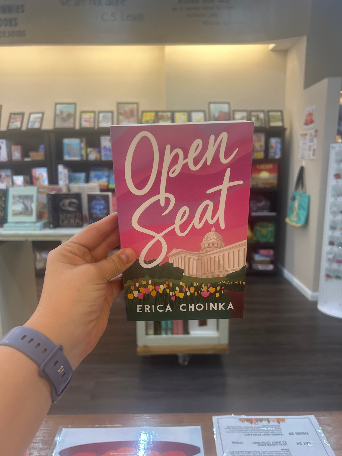 Open Seat by: Erica Choinka - Signed-