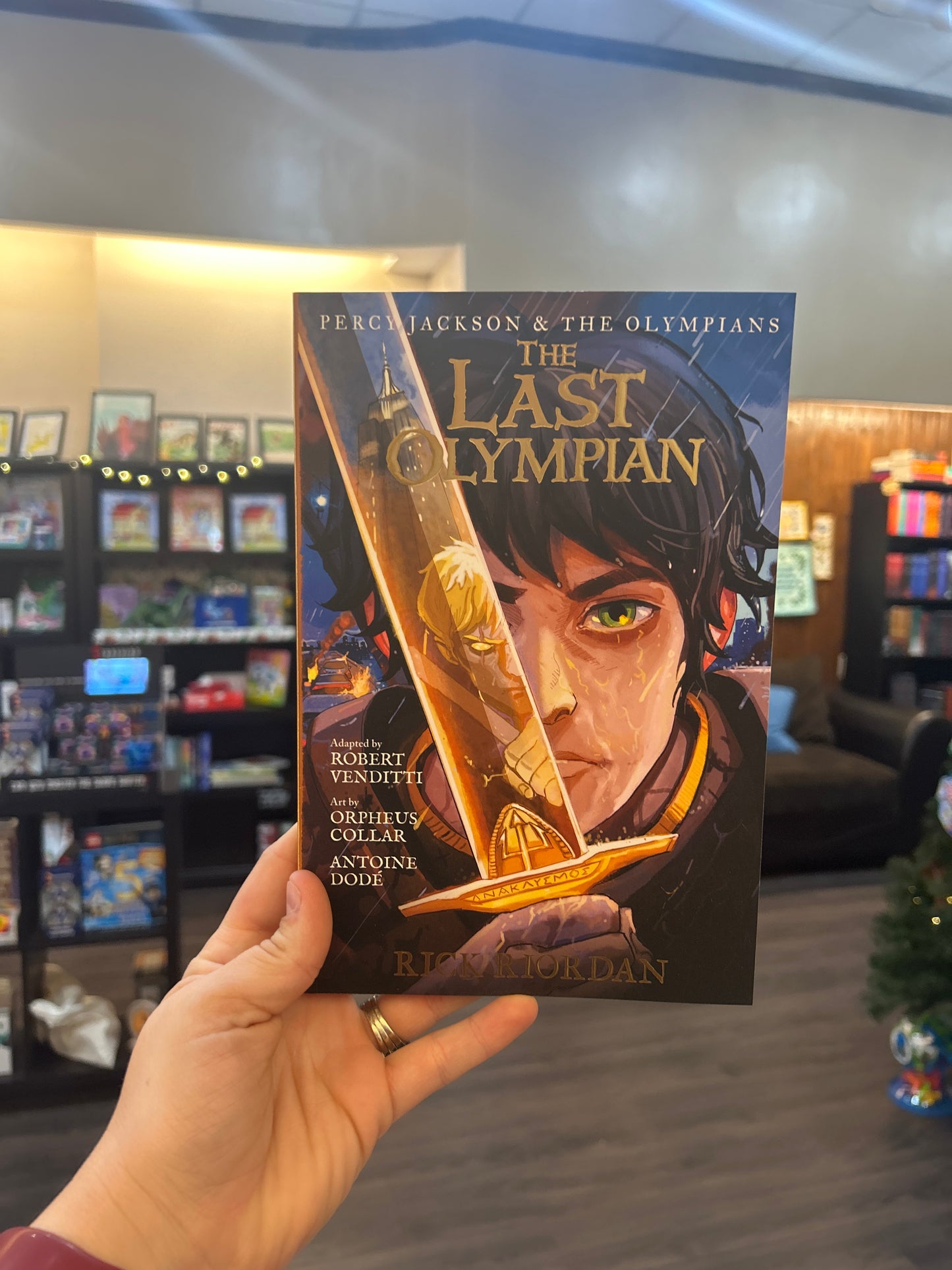 Percy Jackson & the Olympians: The Last Olympian Graphic Novel