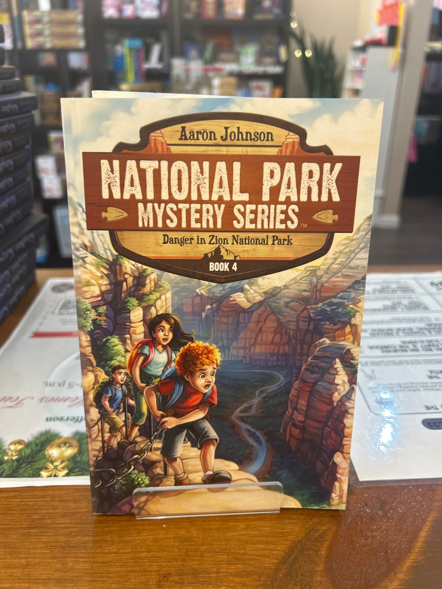 National Mystery Series: Danger in Zion National Parks, Book 4