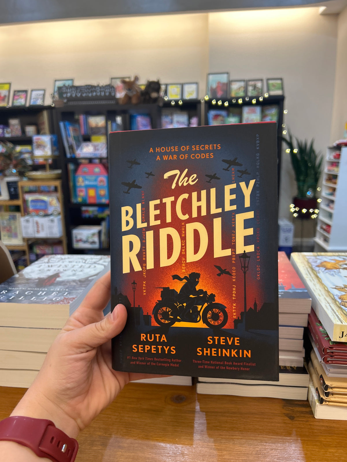 The Bletchley Riddle by: Ruta Septys and Steve Sheinkin (HB)