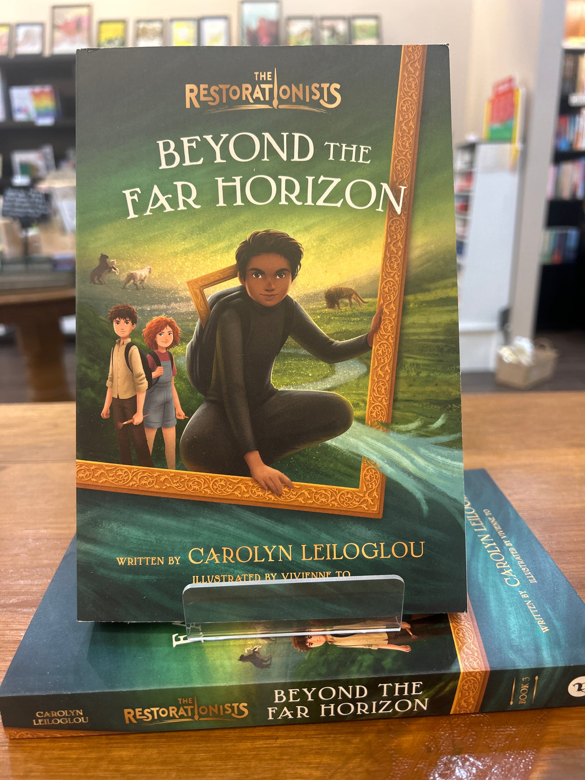 Beyond the Far Horizon (The Restorationists, Book 3) by: Carolyn Leiloglou