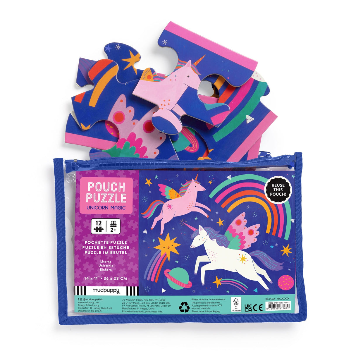 Pouch Puzzle Unicorns