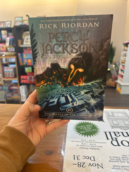 Percy Jackson: The Battle of the Labyrinth (Book 4) by: Rick Riordan