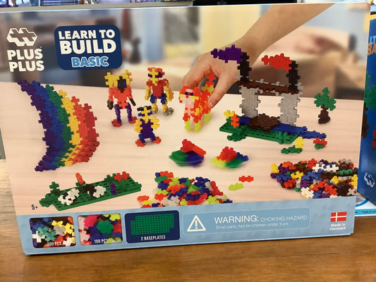 PLUS PLUS BLOCKS "LEARN TO BUILD"