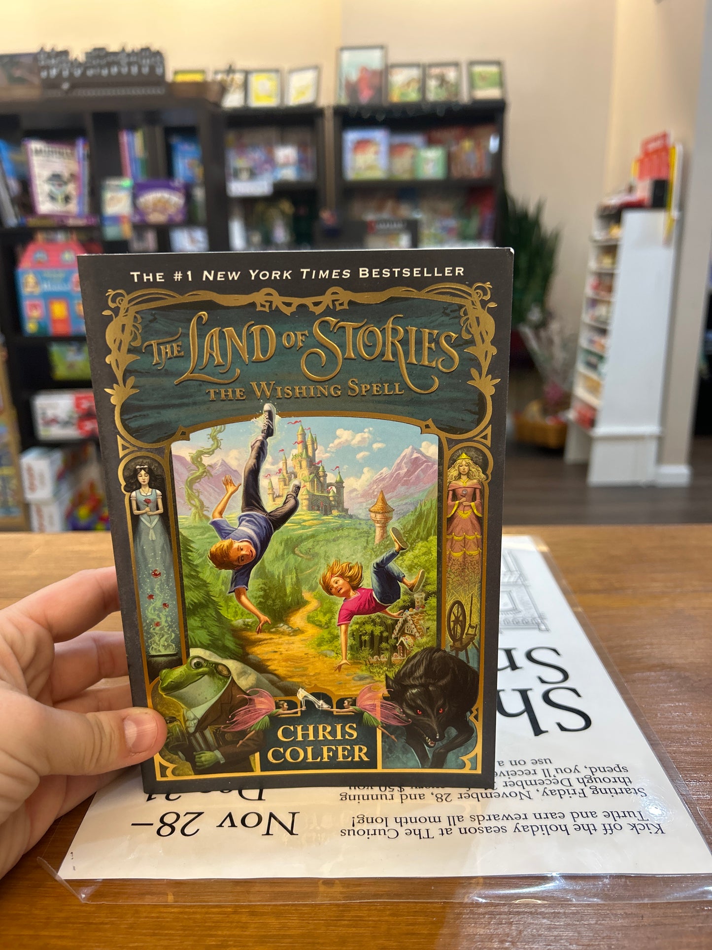 The Land of Stories: The Wishing Spell by: Chris Colfer