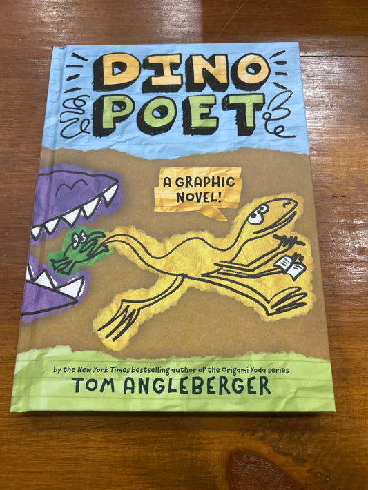 Dino Poet: A Graphic Novel by Tom Angleberger