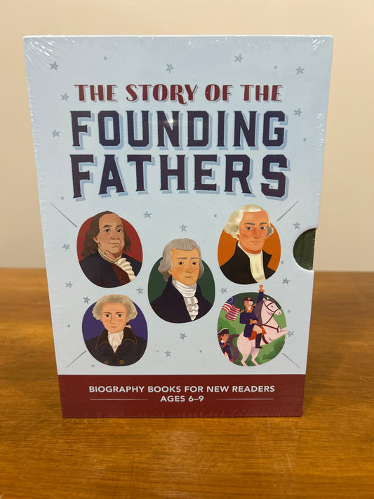 The Story of the Founding Fathers 5 Book Box Set by Rockridge Press