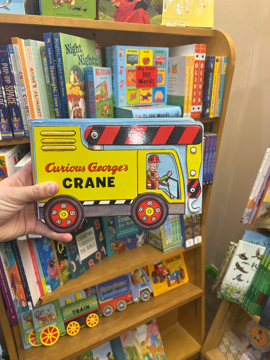 Curious George's Crane (mini movers shaped board book)