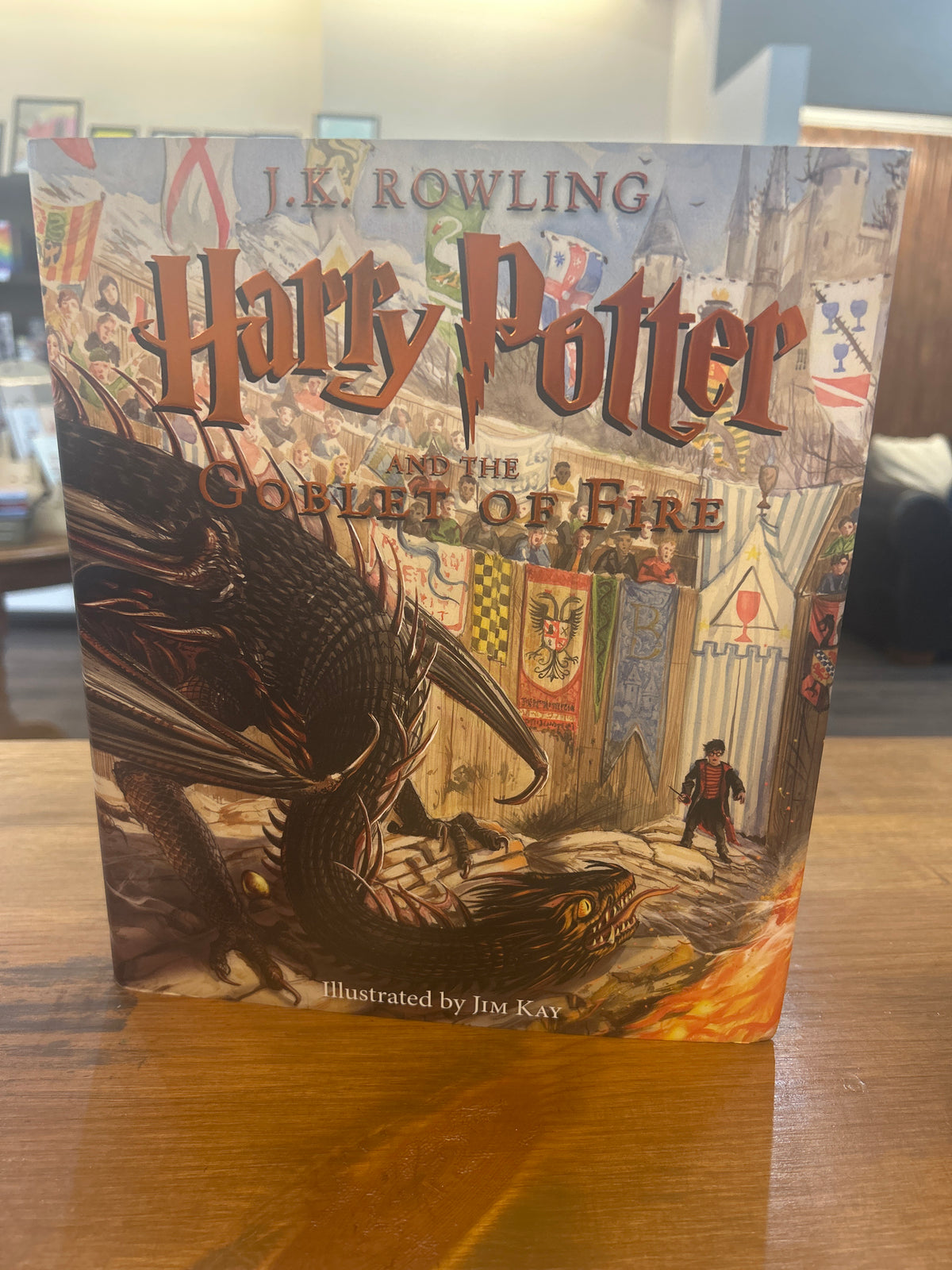 HARRY POTTER AND THE GOBLET OF FIRE ILLUSTRATED