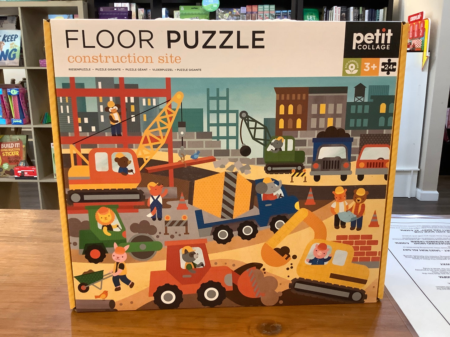 Construction Site Floor Puzzle