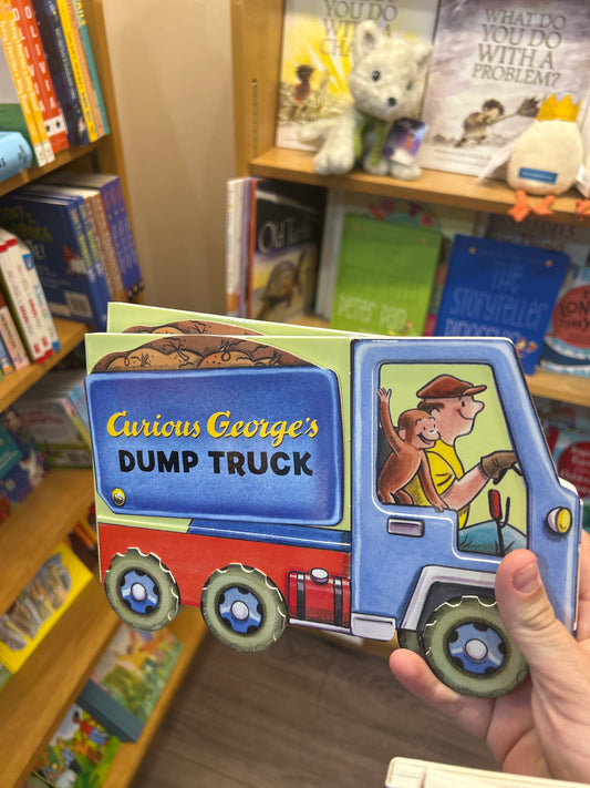 Curious George's Dump Truck (mini movers shaped book)