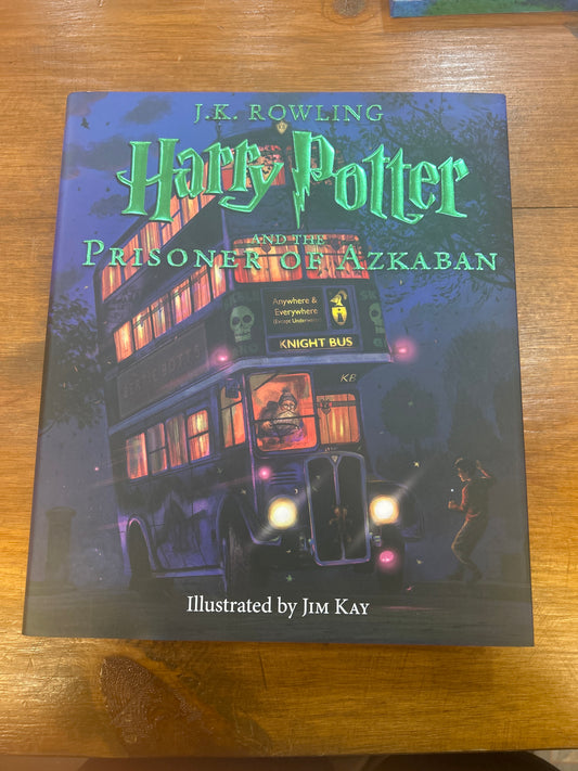 Harry Potter and the Prisoner of Azkaban by J.K. Rowling (Illustrated)