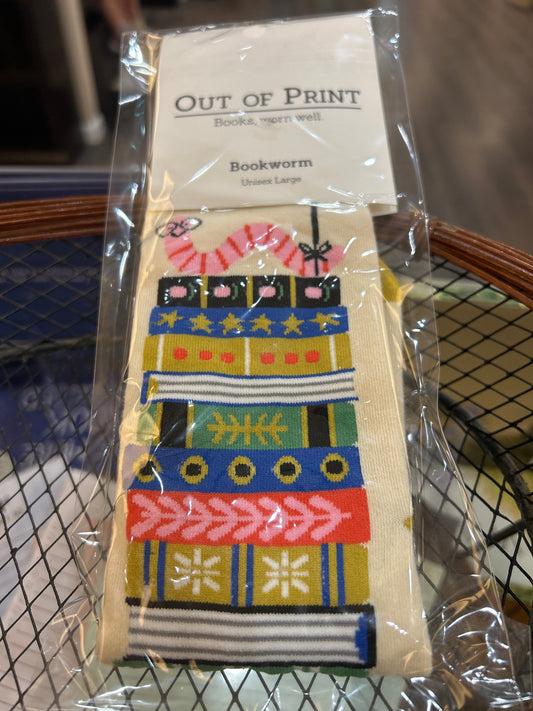 BOOKWORM SOCKS L