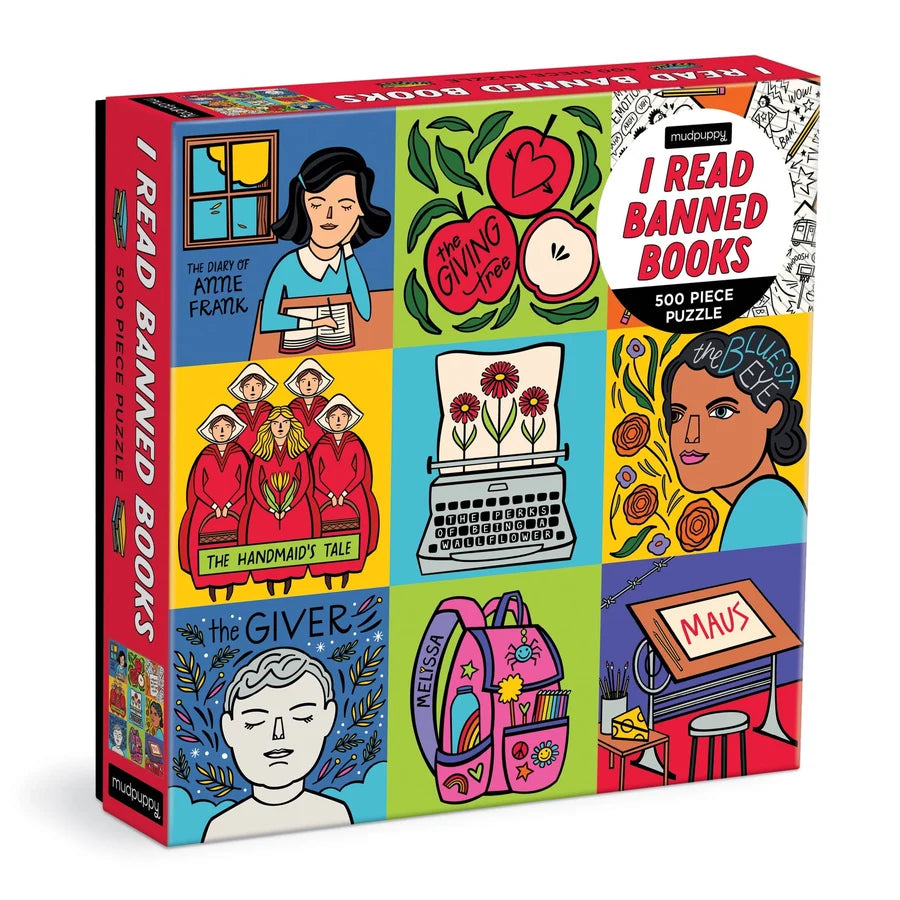 I read Banned Books 500 Piece Puzzle
