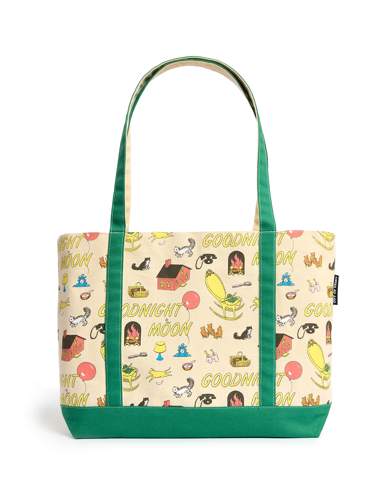 Goodnight Moon large zippered tote - Out of Print-